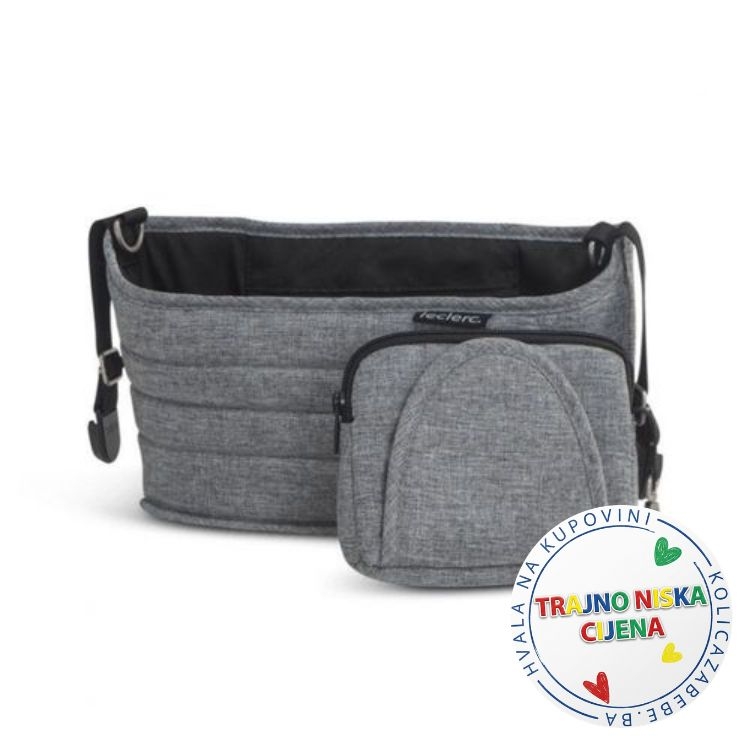 Dodatak za Leclercbaby MF Influencer kolica - organizer, Gray Melange